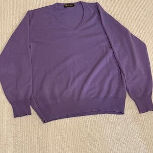 Loro Piana cashmere  V Neck Sweater size 54